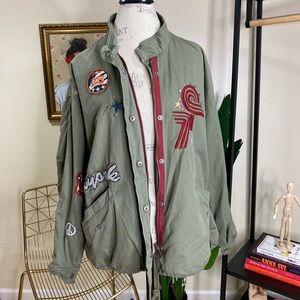 Free People Military Jacket